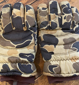 Men’s Camouflage Thinsulate Gloves (L)