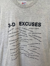 Load image into Gallery viewer, Vintage 3-D Excuses t-Shirt