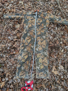 Mossy Oak Fall Foliage insulated coveralls large