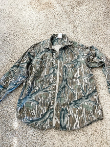 Vintage Carhartt Mossy Oak Treestand Set: Shirt, Pants, Jacket (XL) 🇺🇸