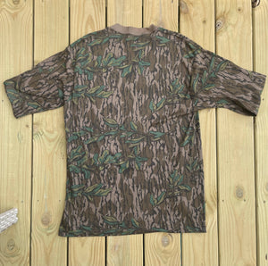 90’s Mossy Oak Green Leaf Long Sleeve Shirt (L) 🇺🇸