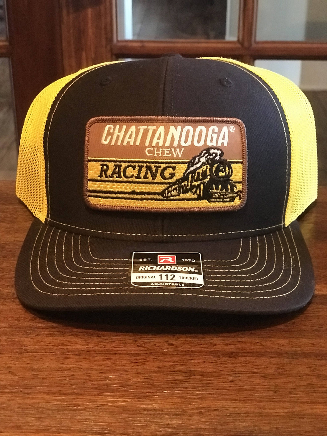 Vintage Chattanooga Chew Patch on a Richardson 112 Trucker Snapback Hat! Custom