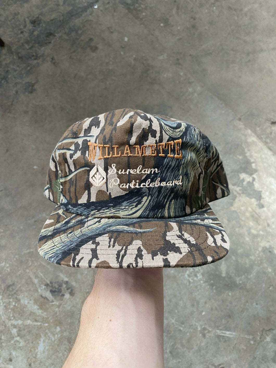 Vintage Willamette Mossy Oak Treestand Camo Snapback 🇺🇸