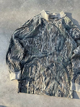Load image into Gallery viewer, 90’s Vintage Mossy Oak Treestand Camo Mock Neck Longsleeve (S)🇺🇸