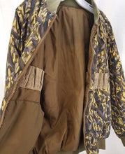Load image into Gallery viewer, Vintage Columbia Camo Delta bomber Jacket 1990s small