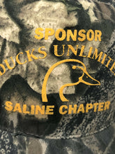 Load image into Gallery viewer, 90s NWT Ducks Unlimited Saline County Sponsor Mossy Oak Snapback