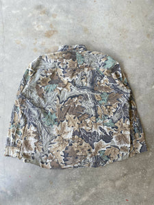 Vintage Spartan Advantage Camo Button Up