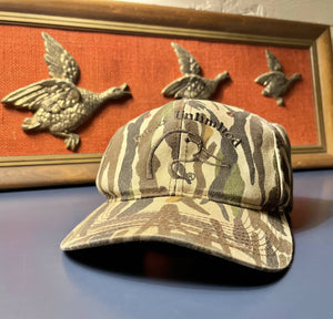 DUCKS UNLIMITED - Old School Camo Hat -