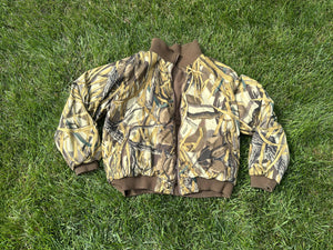 Ducks Unlimited Advantage Wetlands Camo Spartan Outdoors 3 -in- 1 Coat Jacket Size Large