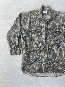 Mossy Oak Treestand Chamois Button Down (L)