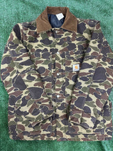Load image into Gallery viewer, Large Carhartt Camo Insulated Jacket/Coat with Removable Game Pouch - USA MADE