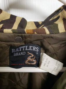 Vintage Rattler's Brand Ducks Unlimited Jacket USA MADE (L)