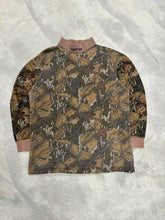 Load image into Gallery viewer, Vintage Fall Foliage Mock Turtleneck Longsleeve (XL) 🇺🇸