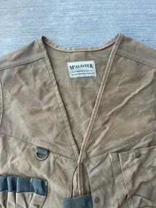 90’s McAlister Wax Canvas Shell Vest (Original Tag)