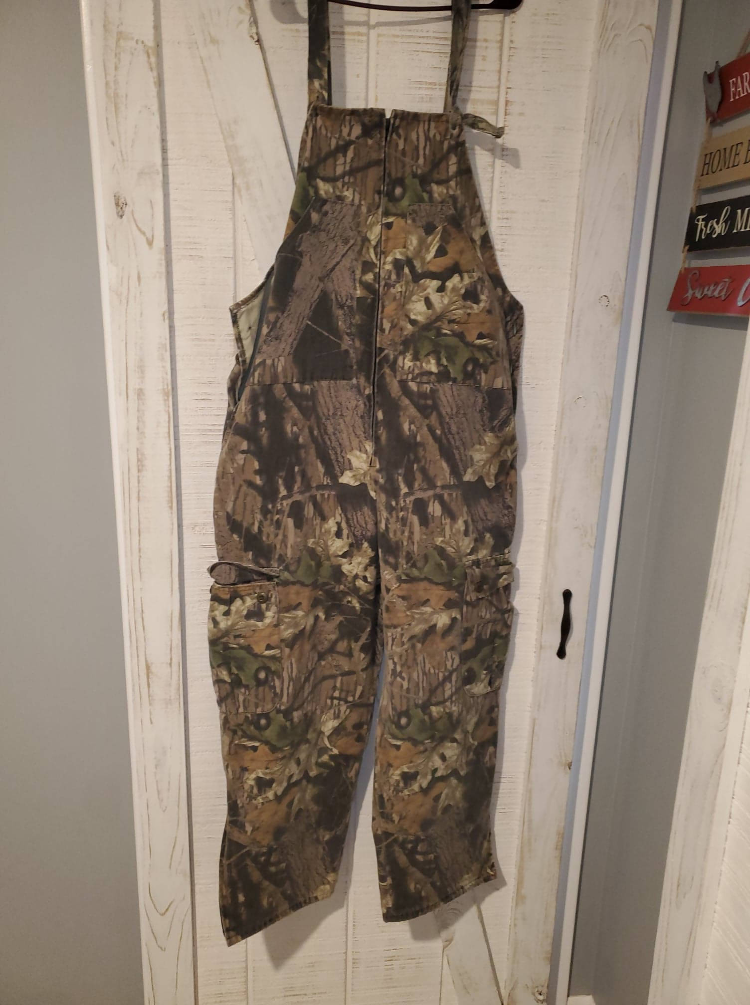 Vintage duck camo made in USA hunting overalls size XXL – Camoretro
