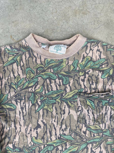 Vintage Mossy Oak GreenLeaf Camo Longsleeve (M/L) 🇺🇸