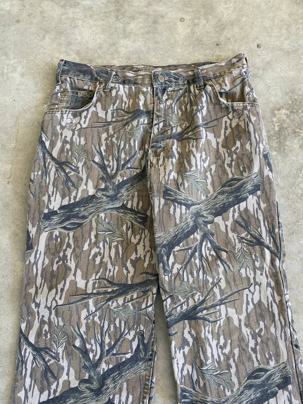 Vintage Mossy Oak Treestand Camo Pants