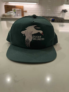 Old School Ducks Unlimited Snow Goose Hat (Green)