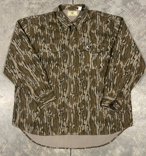 90’s Mossy Oak Vintage Bottomland Button Down Shirt (XXL)🇺🇸