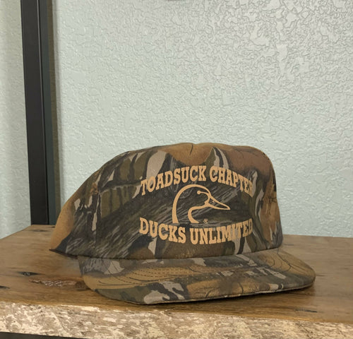 Mossy Oak Fall Foliage Toadsuck Chapter Ducks Unlimited Hat