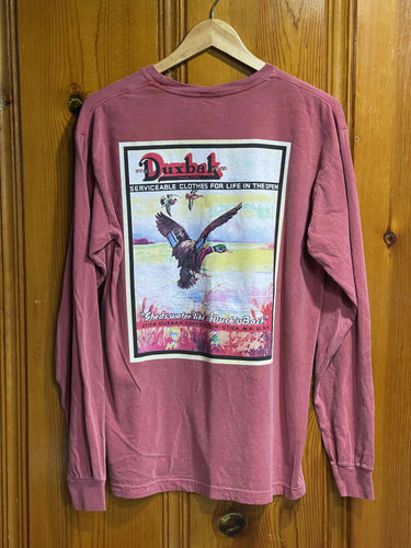 Duxbak Vintage Graphic Long-Sleeve T-Shirt (Medium)