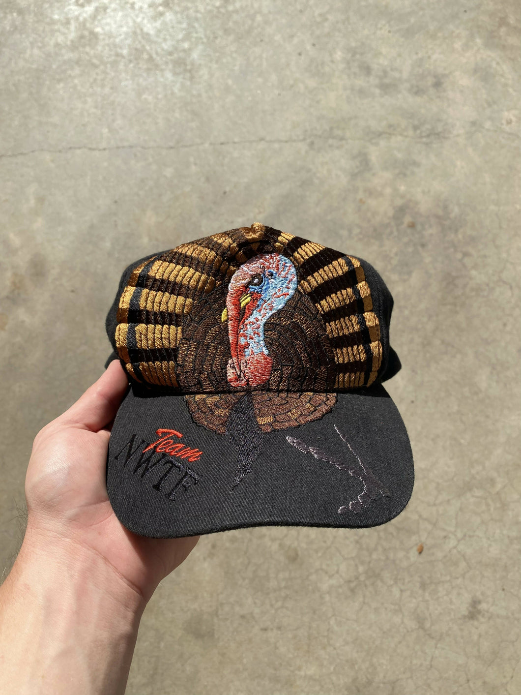 Vintage NWTF Turkey Snapabck