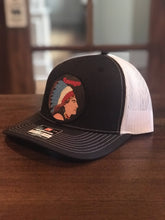 Load image into Gallery viewer, Savage Arms Patch on a Richardson 112 Trucker Snapback Hat! Custom Item! Nice!