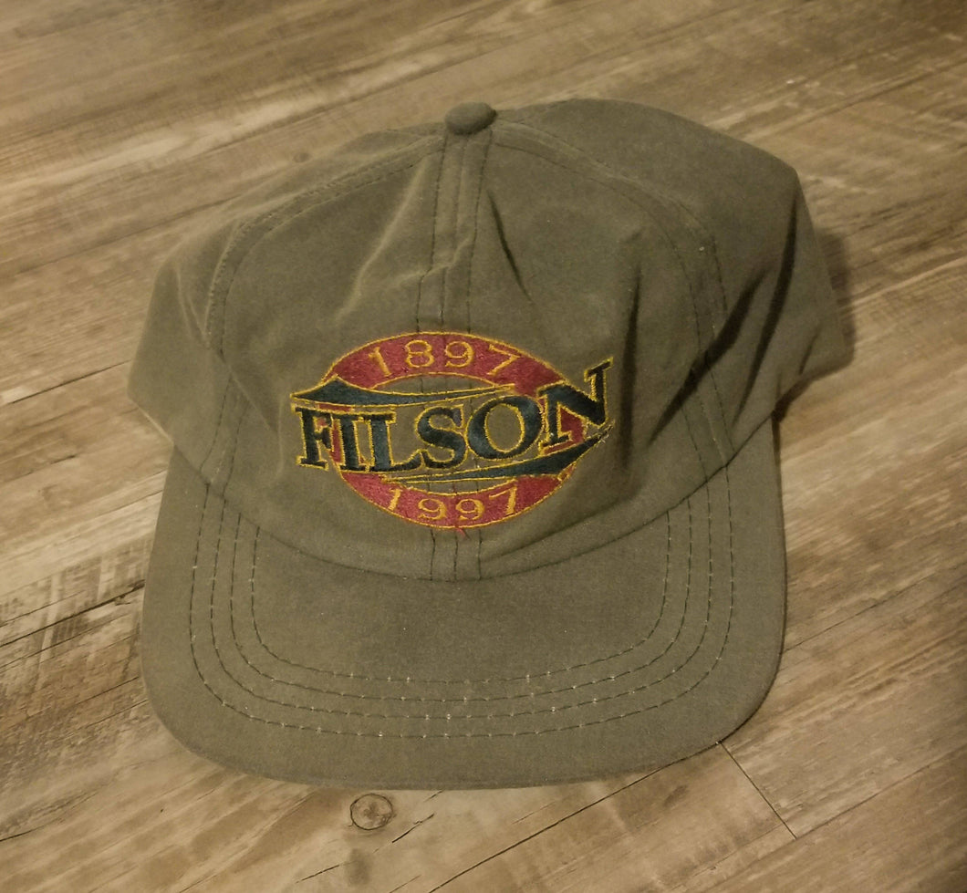 Filson tin cloth hat