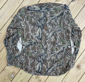 00’s Browning Mossy Oak Treestand Lightweight Breathable Button Down (XL)