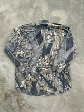 Load image into Gallery viewer, Vintage Mossy Oak Gen 1 Break Up Camo Button Up (XL)