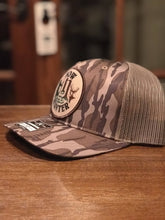 Load image into Gallery viewer, Vintage Bow Hunter Patch on a Custom Richardson 112 Trucker Snapback Hat!!