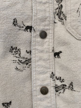 Load image into Gallery viewer, L.L.Bean Bayfield Snap Button Down Flannel Shirt Corduroy Collar - XL Hunting Fishing