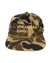 Load image into Gallery viewer, Vintage Arkansas Bank Duck Camo Snapback