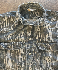 90’s Carhartt Mossy Oak Treestand Button Down (M) 🇺🇸