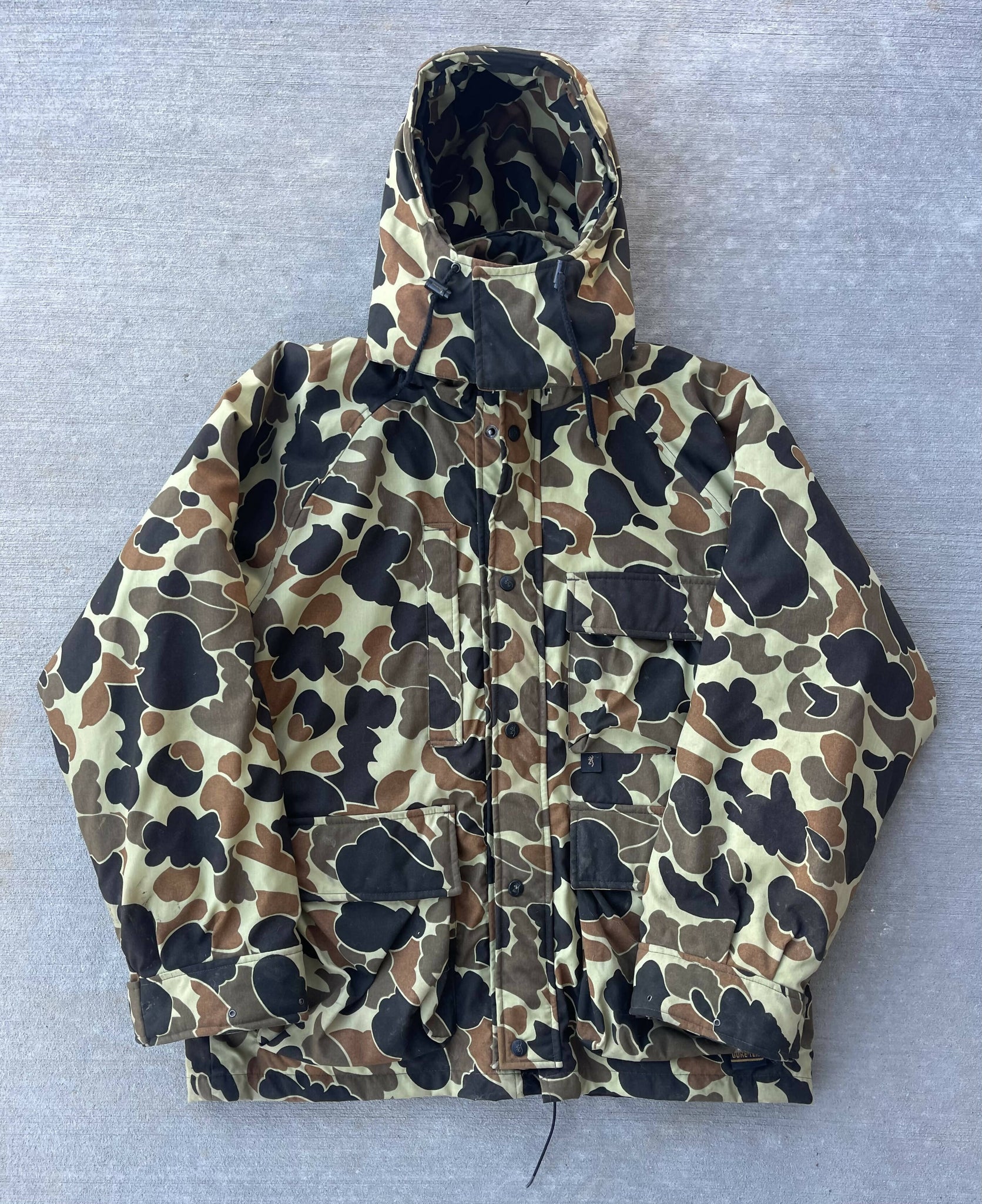 Browning Old School Camo Gore-Tex Jacket (L)
