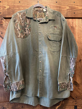 Load image into Gallery viewer, 90’s Mossy Oak Companions Quail Unlimited Greenleaf LS Button Up (XL) 🇺🇸