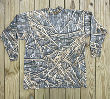 Load image into Gallery viewer, 90’s Vintage Mossy Oak Shadowgrass (1st Gen) Mock Turtleneck Shirt (XXL) 🇺🇸