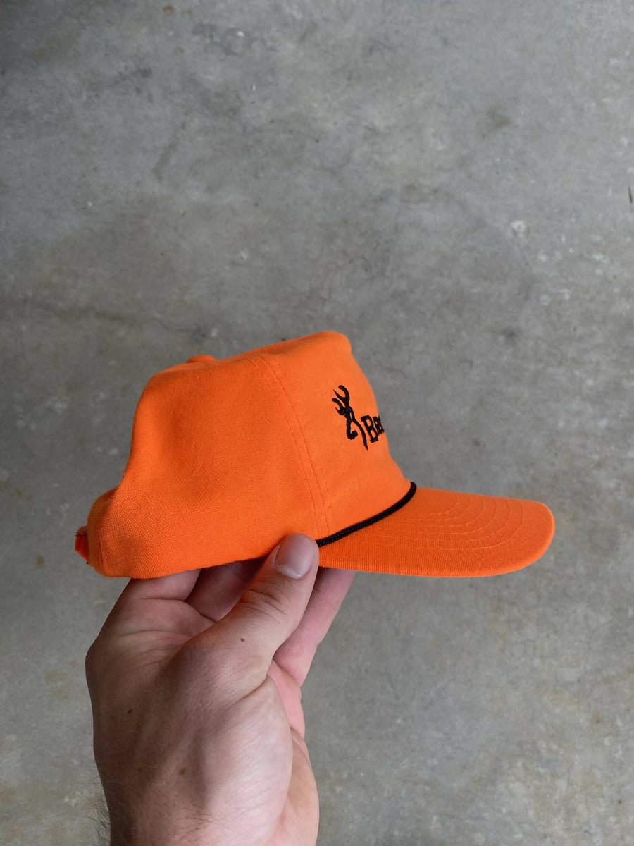 Vintage Browning Rope Hat Velcroback – Camoretro