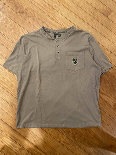 Mossy Oak Gamekeepers Henley Tee (L/XL)