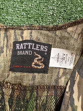 Load image into Gallery viewer, Rattlers Brand RealTree Camo Shooting Vest with Game Pouch Large Made In USA