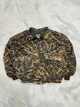 Load image into Gallery viewer, Vintage Mossy Oak Shadowgrass Camo Zip Up (XXL)