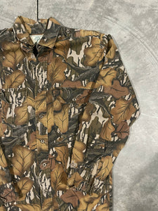 90’s Mossy Oak Fall Foliage Button Down Shirt (S)🇺🇸