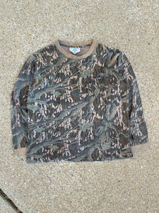 Vintage Mossy Oak Treestand Camo Longsleeve (L)