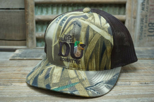 Ducks Unlimited DU Committee Wetlands Camo Hat