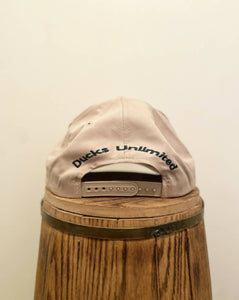 Duck Unlimited Khaki Snapback. One size fits all