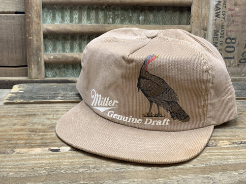 Miller Genuine Draft Corduroy Turkey Hat🇺🇸