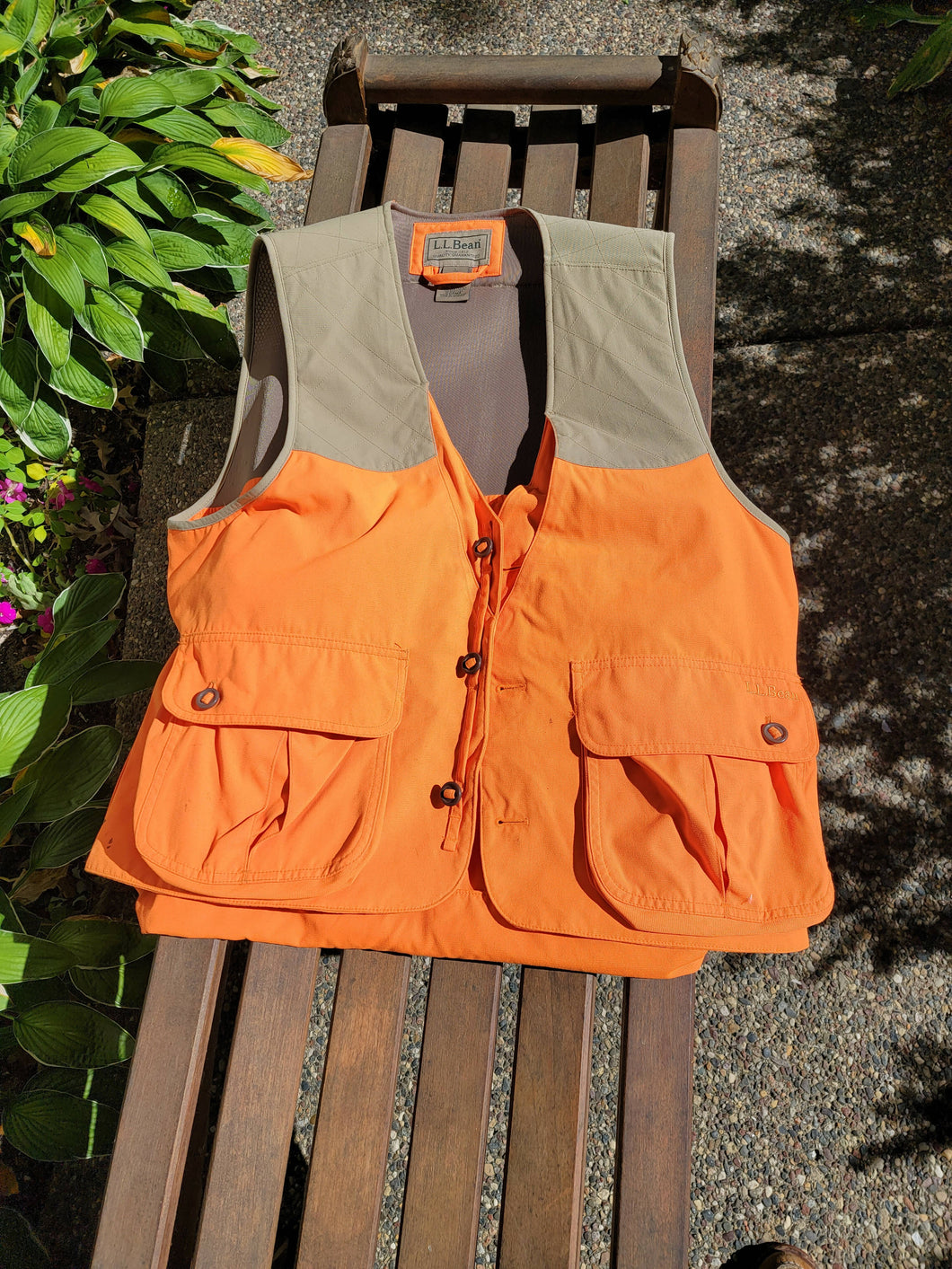 LL Bean Upland Hunting Vest Camoretro