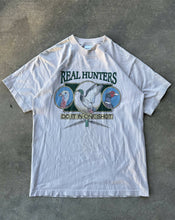 Load image into Gallery viewer, Vintage Real Hunters Do it in One Shot T-Shirt