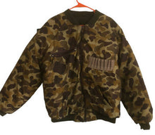 Load image into Gallery viewer, VTG Gamehide Puffer Duck Camo Hunting Jacket Men’s XL Insulated Ammo Holder