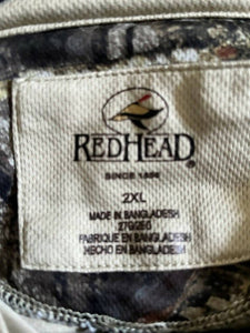 Red Head Brand Tan/Mossy Oak Break Up Polo